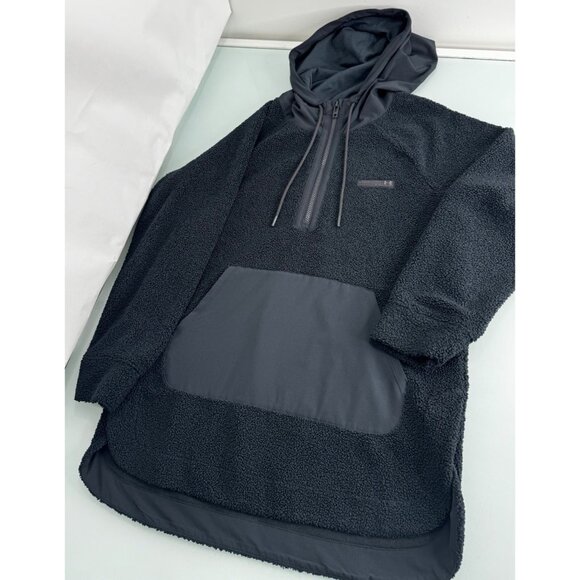 Under Armour Jackets & Blazers - Under Armour UA Women's Teddy Pullover Hoodie Fleece 1/4 Zip Jacket Black XS